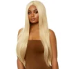 Tomfoolery Long Straight Centre Part Wig - Blonde - Leg Avenue Wigsc