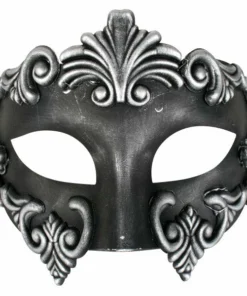 Tomfoolery Lorenzo Mask - Copper, Silver, Gold & Black