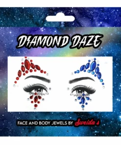 Swedia's Face Jewels - Harlequin Clown & Circus Accessories