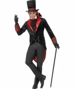 Smiffys Dracula Costume - Mens