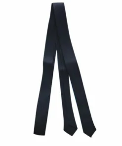 Carnival Products Suspenders & Ties Skinny Black Necktie