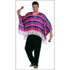 Swedia's Mexican Poncho - Blue/Red Around The World