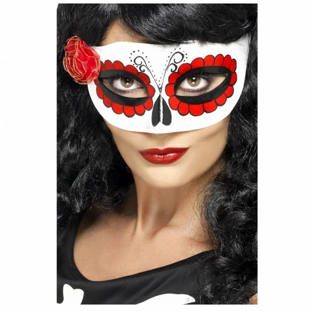 Smiffys Mexican Day Of The Dead Mask 3 Smiffys Mexican Day Of The Dead Mask