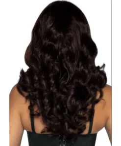 Tomfoolery 24" Misfit Long Wavy Wig With Fringe - Brown Wigsc