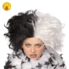 Rubies 1960's Miss Spot Black & White Wig