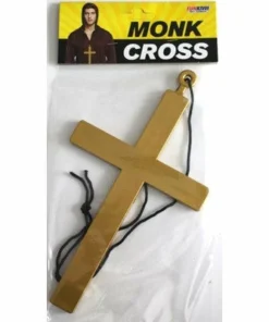 Allen Trading Monk Cross Necklace Accessoriesc
