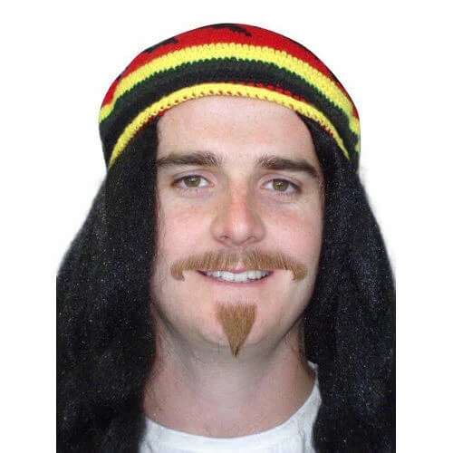 Carnival Products Facial Hair Moustache 2 Pc With Goatee 4 Carnival Products Facial Hair Moustache 2 Pc With Goatee