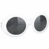 Tomfoolery White Grace Sunglasses Accessoriesc