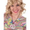 Tomfoolery Peace Sign Earrings & Necklace