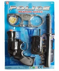 Jack In The Box Police Equipment Set