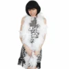 Tomfoolery Feather Boa - White