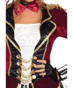 Tomfoolery Night Ringmaster Ladies Costume By Leg Avenue