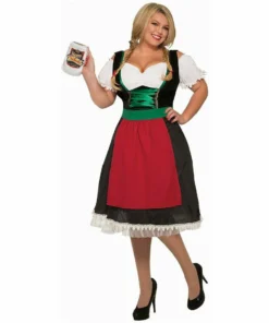 Forum Oktoberfest Fraulein Beer Wench Costume - Plus