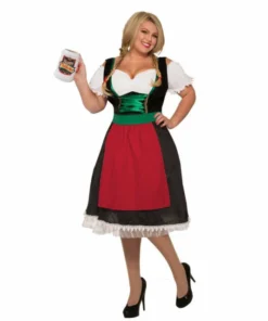 Forum Oktoberfest Fraulein Beer Wench Costume - Plus