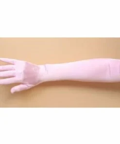 Interalia Group Gloves - Pink Satin Finish 1920's