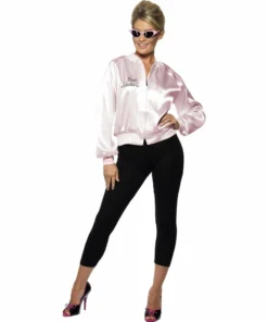 Smiffys Pink Lady Jacket From Grease 1950's