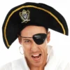 Tomfoolery Pirate Hat With Badge Accessoriesc