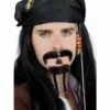 Carnival Products Facial Hair Pirate Mo And Beard Set