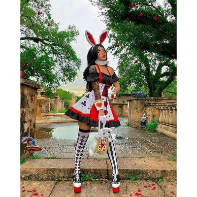 Tomfoolery Pretty Playing Card Ladies Costume - Leg Avenue Ladiesc 5 Tomfoolery Pretty Playing Card Ladies Costume - Leg Avenue Ladiesc