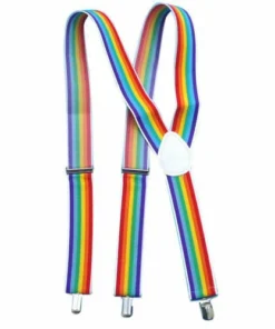 Forum Novelties Accessoriesc Suspenders - Rainbow