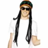 Smiffys 1960's Rasta Beret With Dreadlocks 1 Smiffys 1960's Rasta Beret With Dreadlocks