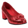 Red Sequin Shoes - Hire Book Weekc