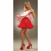 Forum Novelties Red Petticoat Crinoline Slip