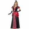 Smiffys Ladiesc Royal Red Queen Ladies Long Costume
