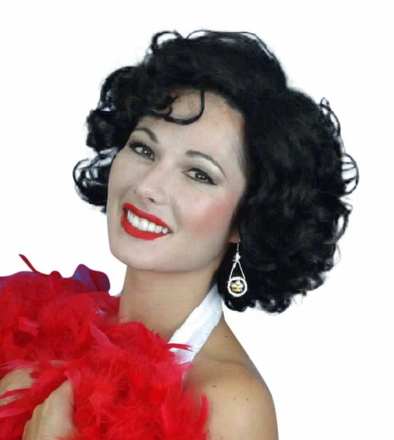 Carnival Products 1920's Wig Silver Screen Star - Black 3 Carnival Products 1920's Wig Silver Screen Star - Black