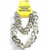 Allen Trading Chunky Silver Chain Necklace 1970's