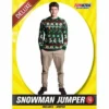 Allen Trading Mensc Snowman Xmas Jumper-Adult 2 Allen Trading Mensc Snowman Xmas Jumper-Adult