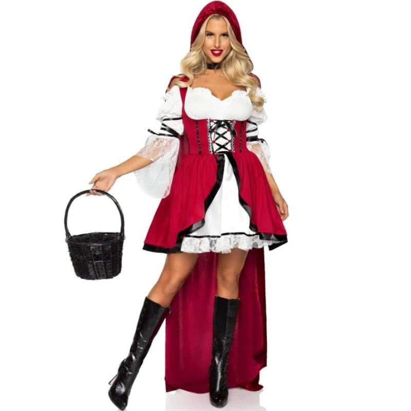 Tomfoolery Ladiesc Storybook Red Riding Hood Ladies Costume By Leg Avenue 4 Tomfoolery Ladiesc Storybook Red Riding Hood Ladies Costume By Leg Avenue