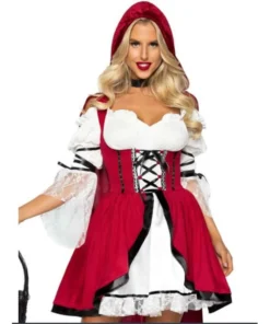 Tomfoolery Ladiesc Storybook Red Riding Hood Ladies Costume By Leg Avenue