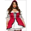 Tomfoolery Storybook Red Riding Hood Ladies Plus Costume - Leg Avenue Ladiesc