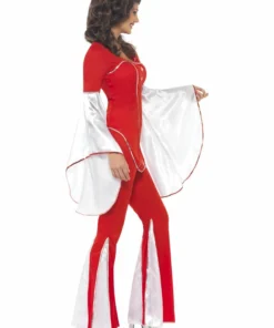 Smiffys Ladiesc Red Super Trooper Costume