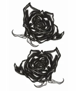 Carnival Products Tinsley FX Temp Tattoo - Black Roses Tattoos