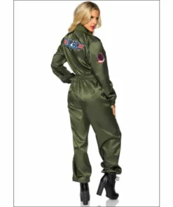Tomfoolery Top Gun Ladies Parachute Flight Suit Costume 7 Tomfoolery Top Gun Ladies Parachute Flight Suit Costume