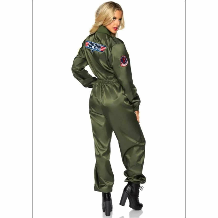 Tomfoolery Top Gun Ladies Parachute Flight Suit Costume 5 Tomfoolery Top Gun Ladies Parachute Flight Suit Costume