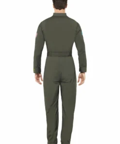 Smiffys Around The World Top Gun Deluxe Male Costume 7 Smiffys Around The World Top Gun Deluxe Male Costume