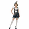 Smiffys Traditional Ladies Edelweiss Lederhosen Costume