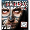 Carnival Products Tinsley FX Full Face Temp Tattoo - Tribal Zebra Face Tattoos