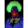 Smiffys UV Black Light Clown Mask Circus & Clowns