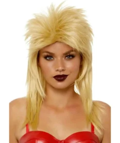 Tomfoolery Unisex Rockstar Wig - Blonde - Leg Avenue Wigsc