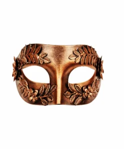 Tomfoolery Masks Valeria Copper Masquerade Mask