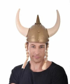 Tomfoolery Viking Helmet With Plaits - Dr Toms