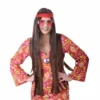 Tomfoolery Womens Brown Hippie Wig