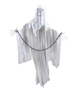 Jack In The Box Props Animated Standing Screaming Ghost Chains With Moving Body & Arms