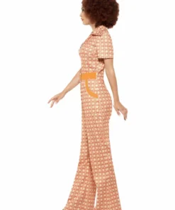Smiffys Authentic 70s Chic Jumpsuit Costume