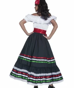 Smiffys Authentic Western Sexy Senorita Costume Ladiesc