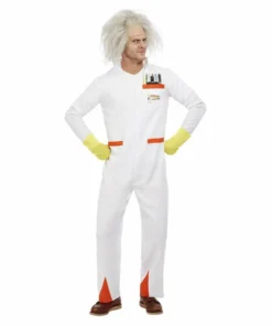 Smiffys Back To The Future Doc Costume Mensc